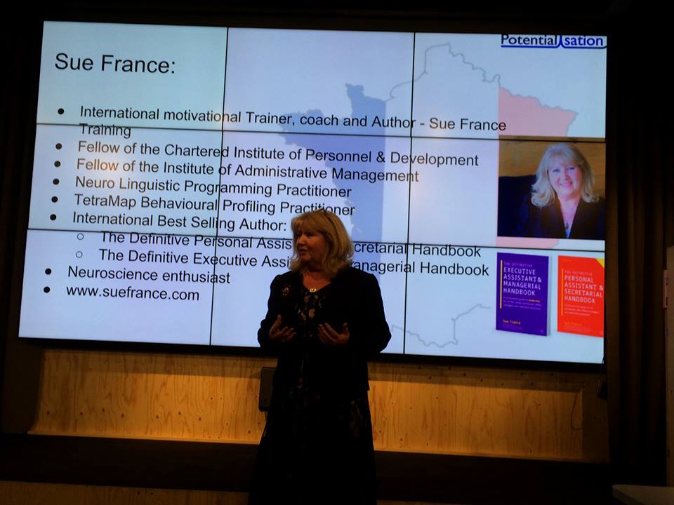 Sue speaking at Potentialisation